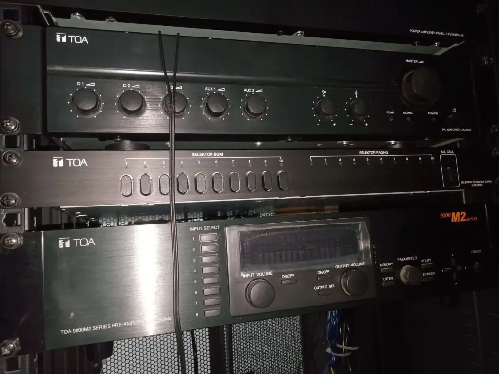 audio system TOA
