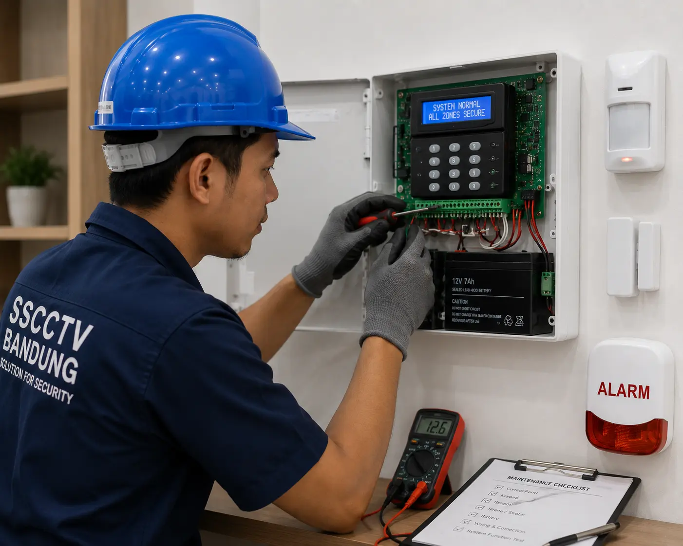 Jasa maintenance alarm