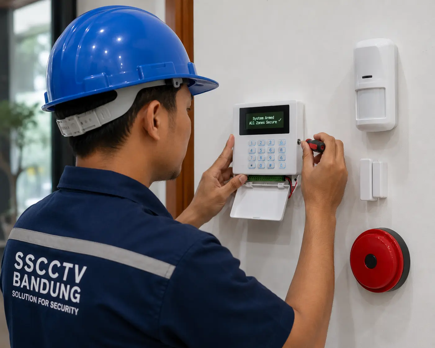Jasa pemasangan alarm